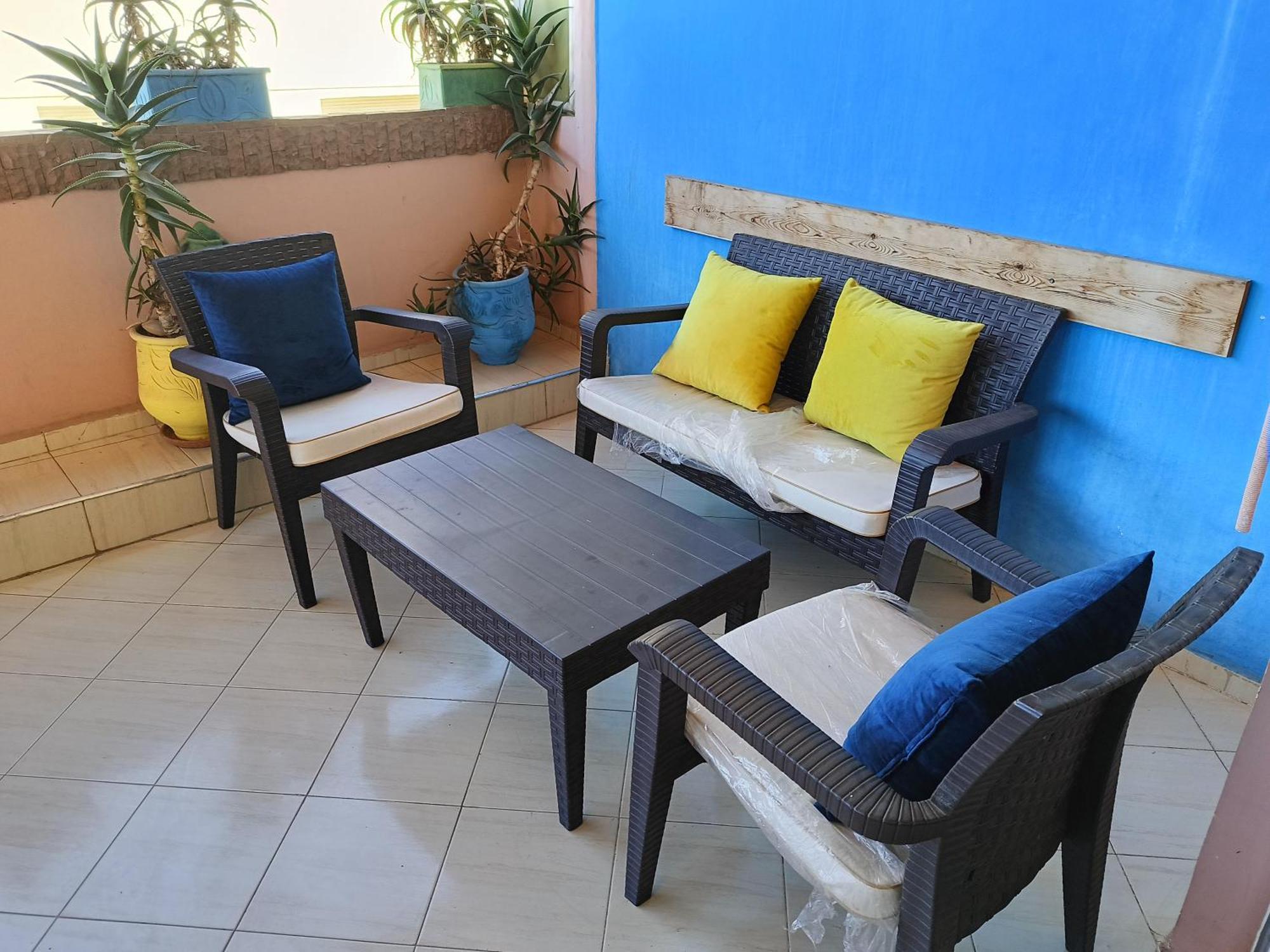 Appart Najia Au Centre Kenitra Avec Grande Terrasse Zewnętrze zdjęcie