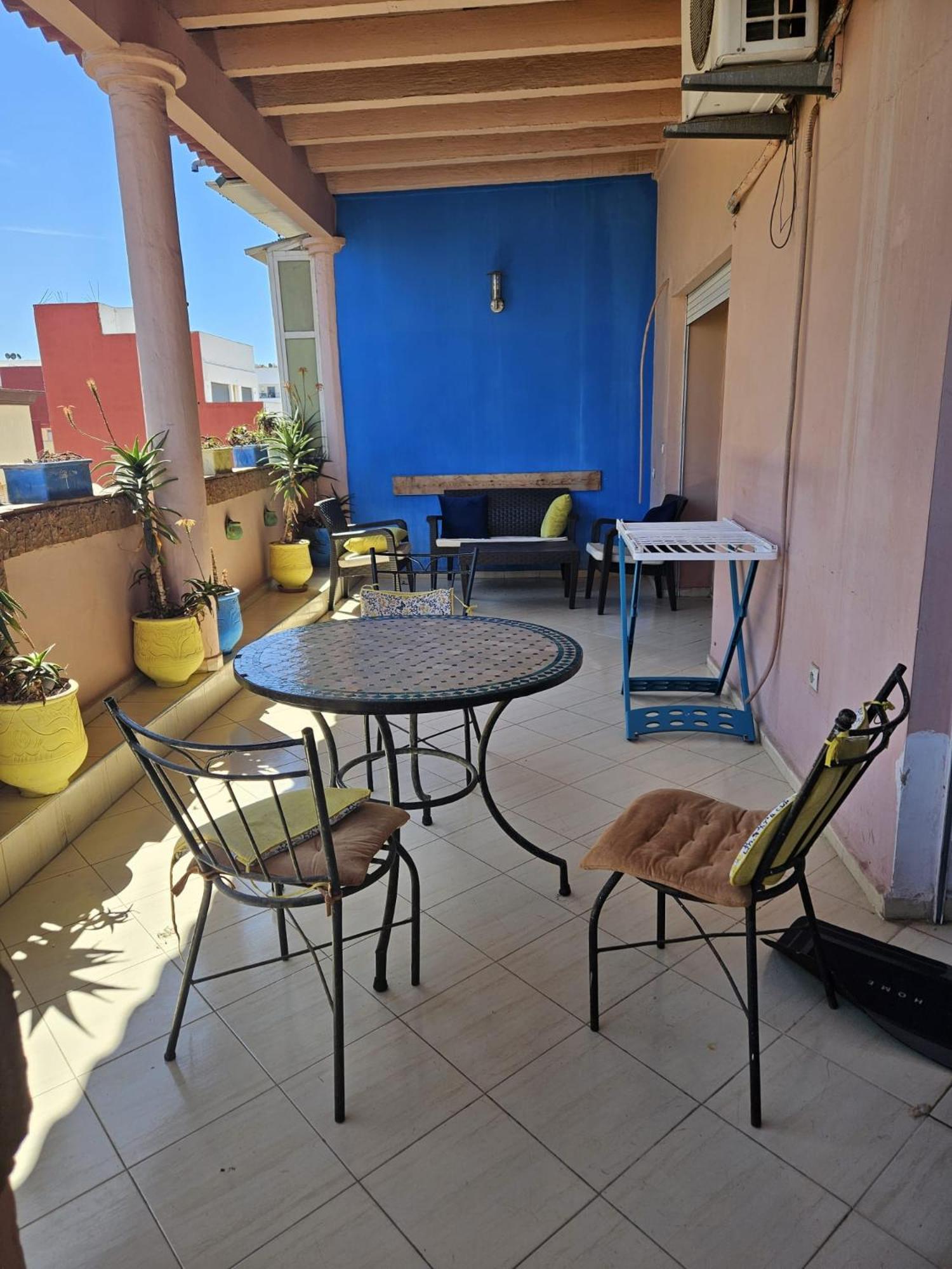 Appart Najia Au Centre Kenitra Avec Grande Terrasse Zewnętrze zdjęcie