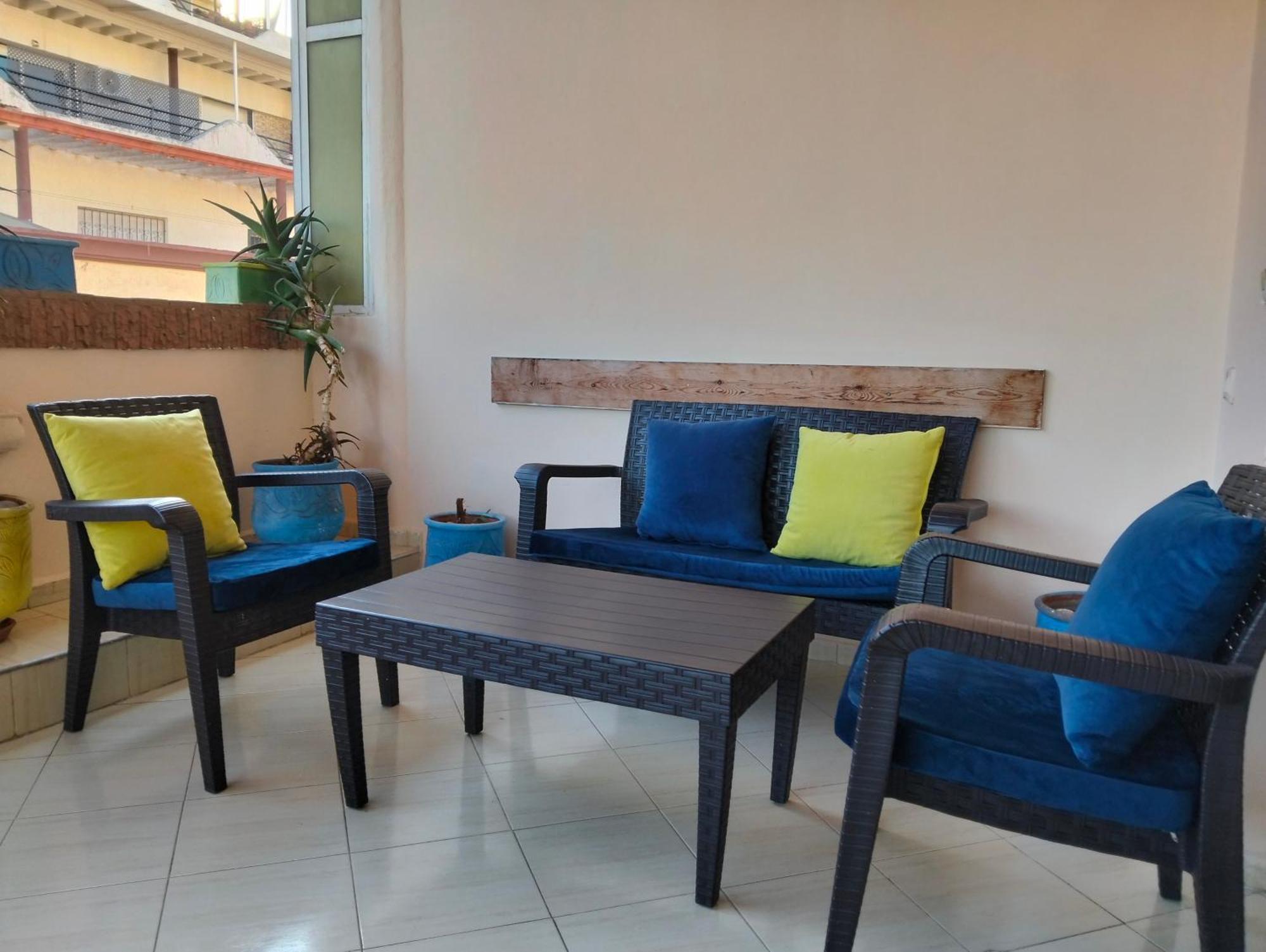 Appart Najia Au Centre Kenitra Avec Grande Terrasse Zewnętrze zdjęcie