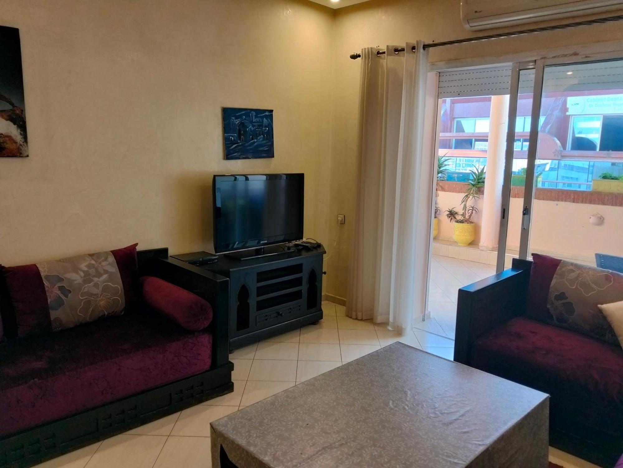 Appart Najia Au Centre Kenitra Avec Grande Terrasse Zewnętrze zdjęcie
